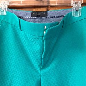 Green banana republic pants.